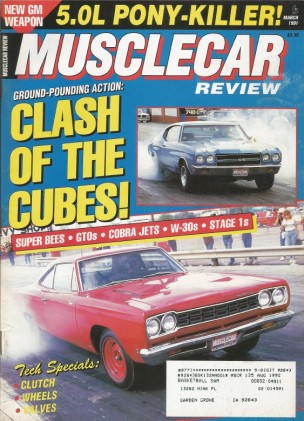 MUSCLE CAR REVIEW 1991 MAR - LITTLE GTO, RARE ‘64 442